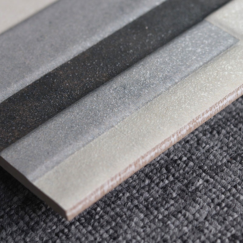Factory Direct Sale 20x40cm Vintage Front House Tile for Wall 3D Stone Surface Outdoor Wall Tiles