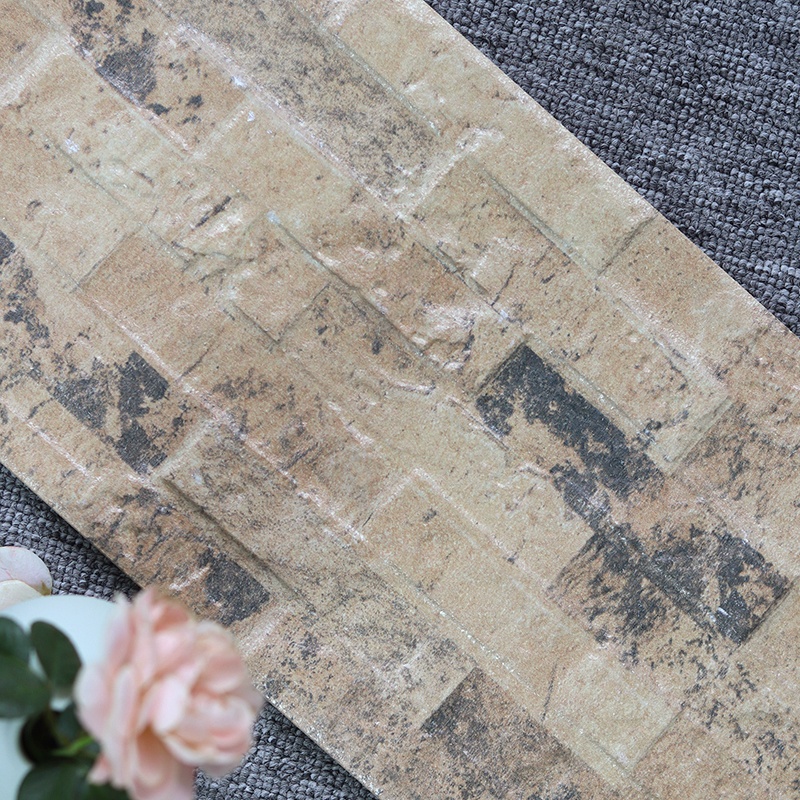 Antique Rough Stone Surface Antifreezing Courtyard Garden Country Ceramic Outdoor Wall Tiles