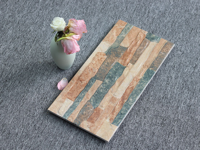 Hot Selling 200*400mm 3D Concave Convex Porcelain Interior and Exterior Decor Wall Tiles