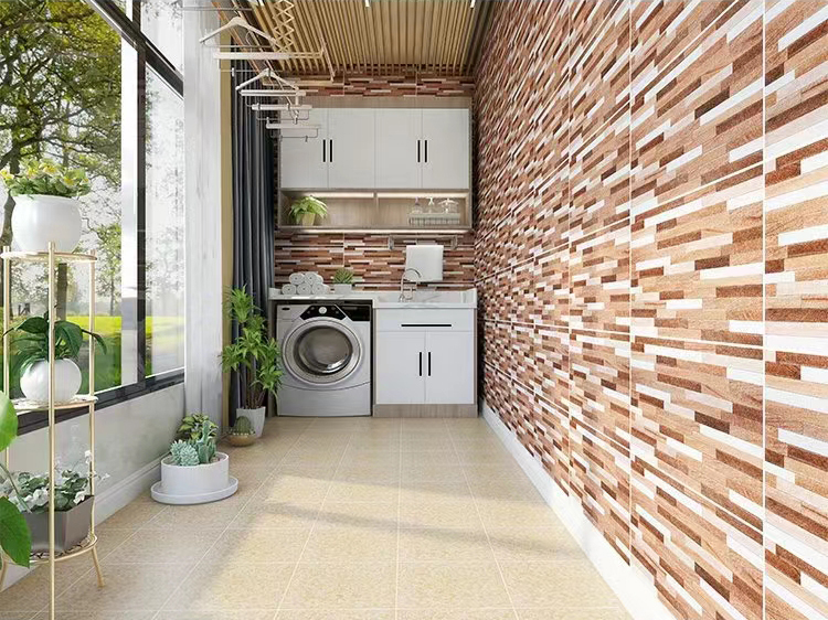 American Rustic Anti-slip Waterproof Outdoor Yard Villa Terrace Garden TV Background Wall Tile