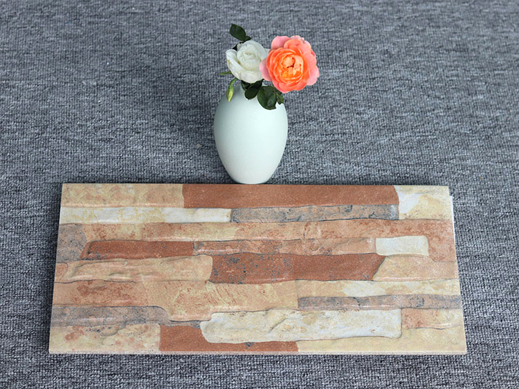 200*400 Culture Stone Background Outdoor Courtyard Balcony Porcelain Rustic Exterior Wall Tiles