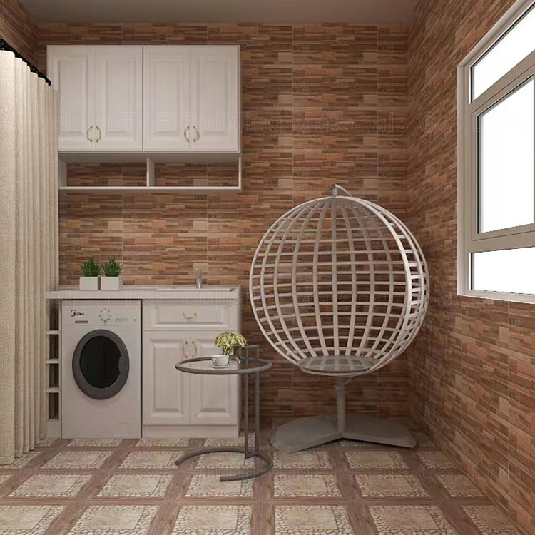 200*400 Culture Stone Background Outdoor Courtyard Balcony Porcelain Rustic Exterior Wall Tiles