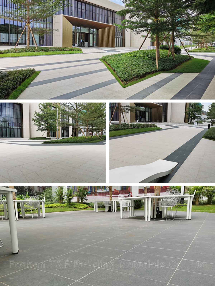 300x600 R12 Matte Anti Slip 1.8cm 2cm Thick 18mm 20mm Thickness Porcelain Paver Outdoor Floor Tiles