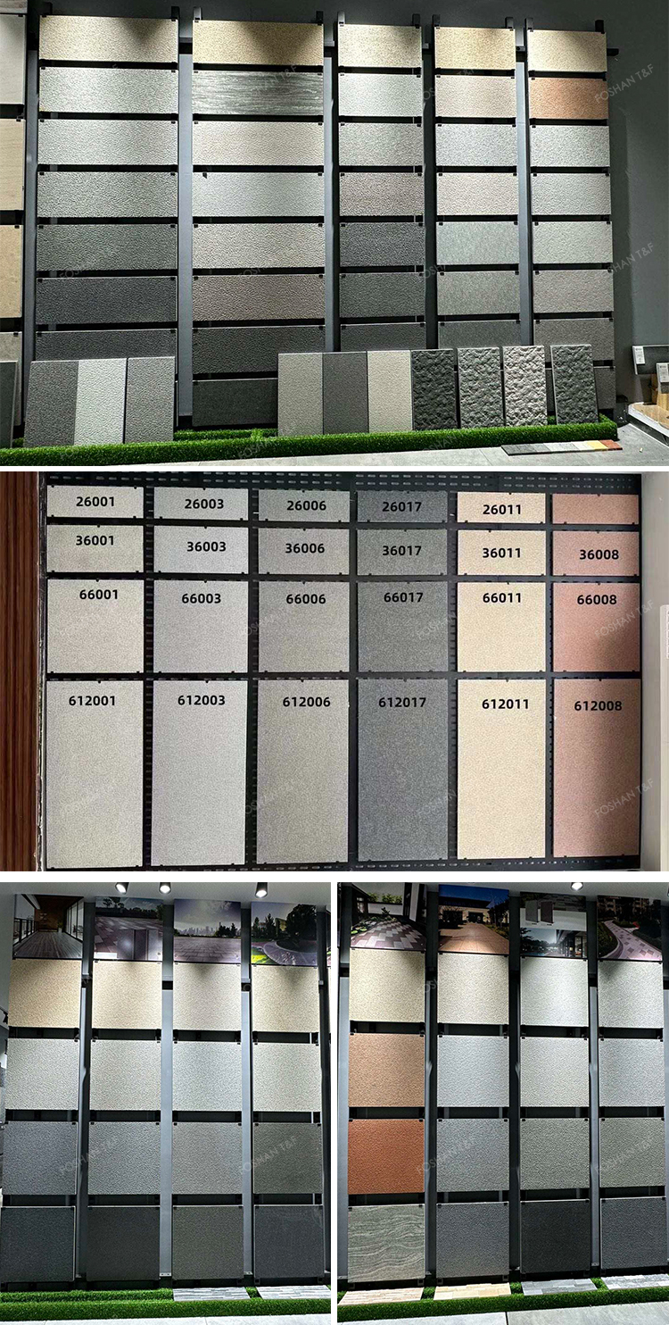 200x600mm 1.8cm Anti Slip Outdoor Tiles for Driveway Garden Car Parking Stone Porcelain Pavers
