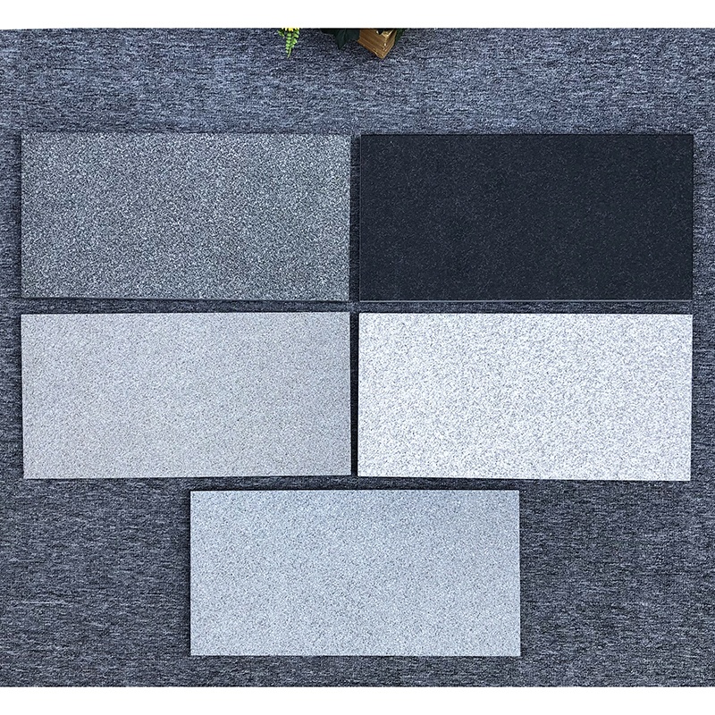 Foshan Red Color Non Slip Indoor and Outdoor Patio Garage Porcelain Granite Stone Floor Tiles