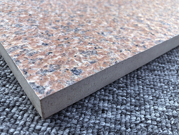 Foshan Red Color Non Slip Indoor and Outdoor Patio Garage Porcelain Granite Stone Floor Tiles