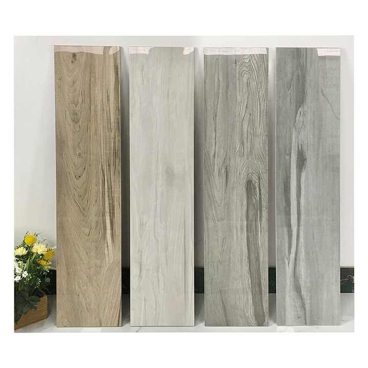 200x900mm High Gloss Digital Glazed Vitrified Wood Plank Look Effect Porcelain Flooring Wooden Tile
