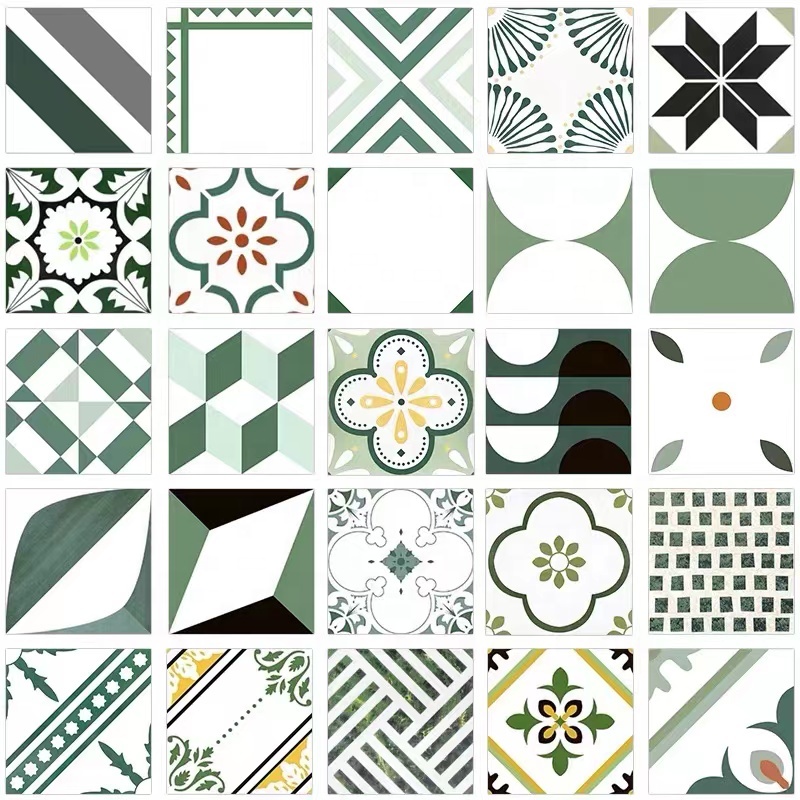 300X300 MM Small Moroccan Style Restaurant Kitchen Bathroom Balcony Wall and Floor Decorative Tiles