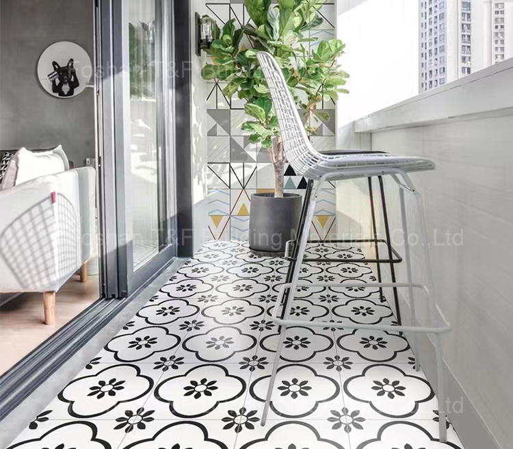 300X300 MM Small Moroccan Style Restaurant Kitchen Bathroom Balcony Wall and Floor Decorative Tiles