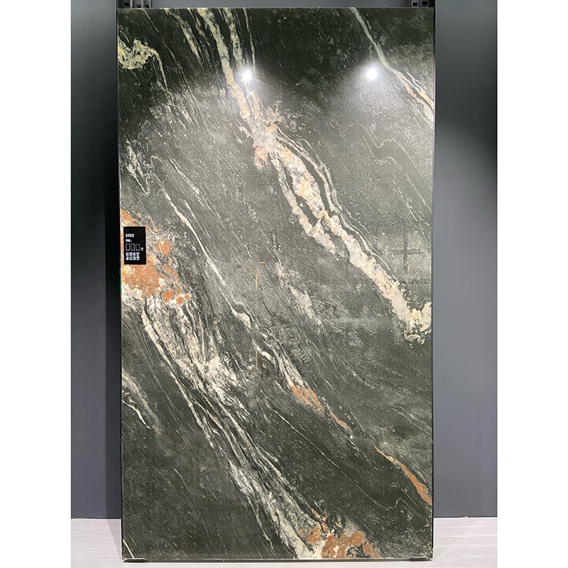 Luxury Solid Surface Phoenix Crystal Artificial Marble Stone Slab for TV Background Bathroom Wall Mural