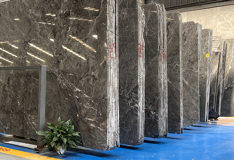 Cheap Chinese Dark Brown Turkey Marble Price Thin Slab Flooring Tile Stone for Coffee Table Top