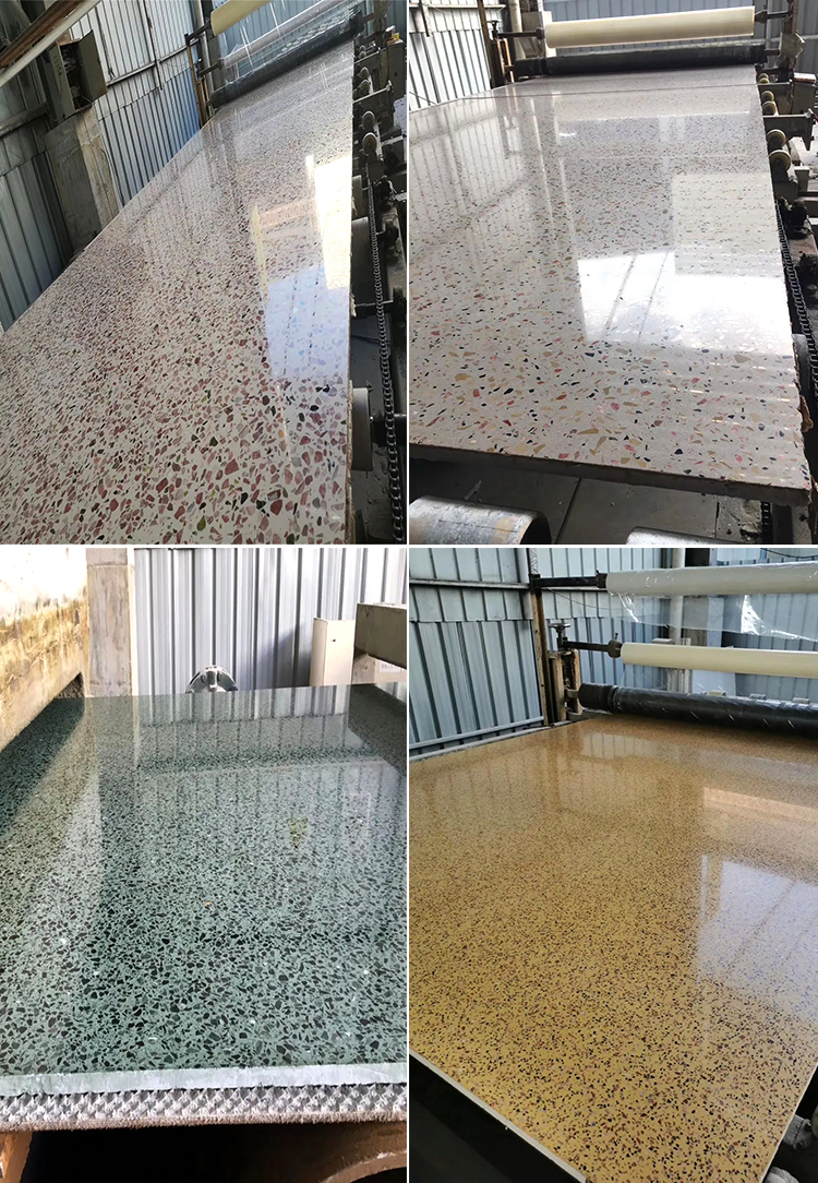 Wholesale Artificial Stone Horizon Polished Countertop Jazz White Quartz Stone M2 Price