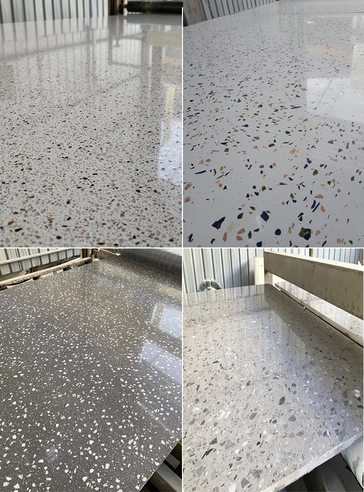 Wholesale Artificial Stone Horizon Polished Countertop Jazz White Quartz Stone M2 Price