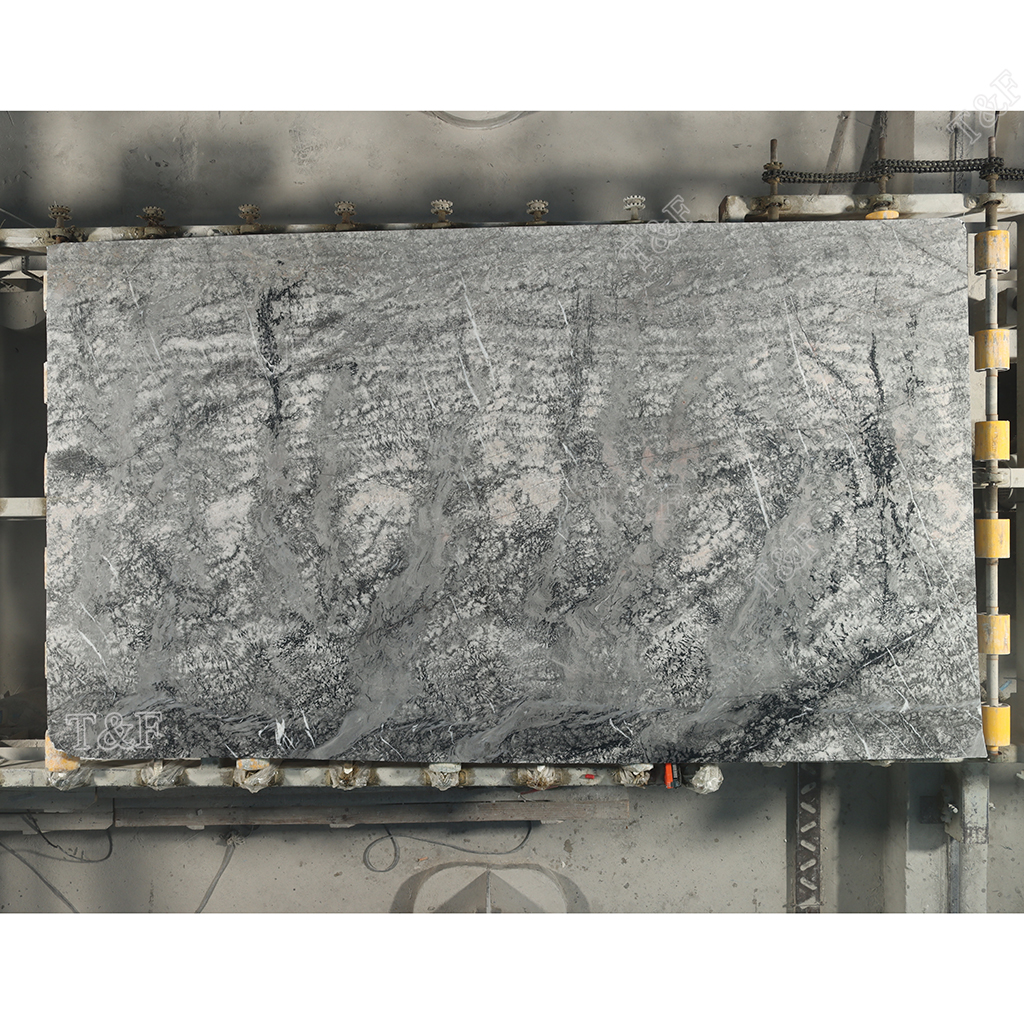 New Factory Manufacturer Price Colorful Kitchen Grey Marble Slabs Tile Sale Natural Stone Customized Wall Marble Slab