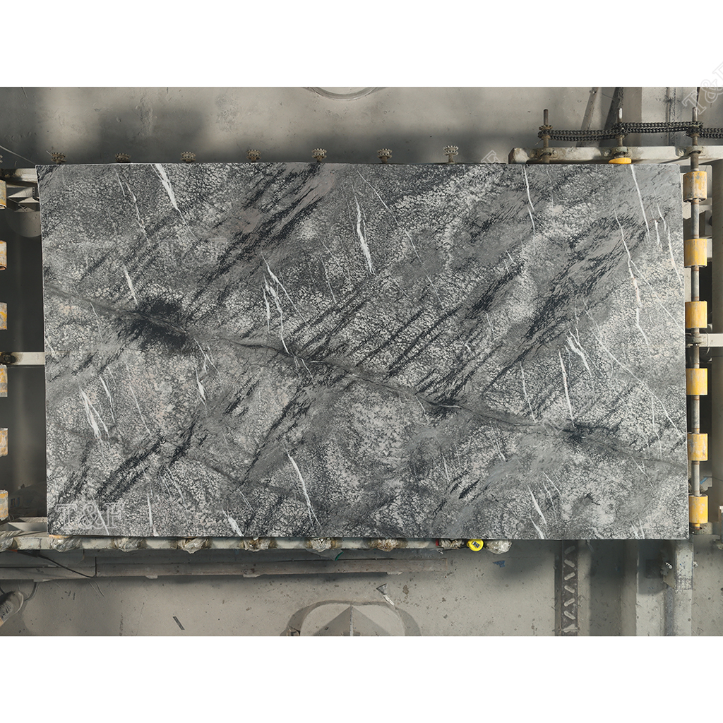 New Factory Manufacturer Price Colorful Kitchen Grey Marble Slabs Tile Sale Natural Stone Customized Wall Marble Slab