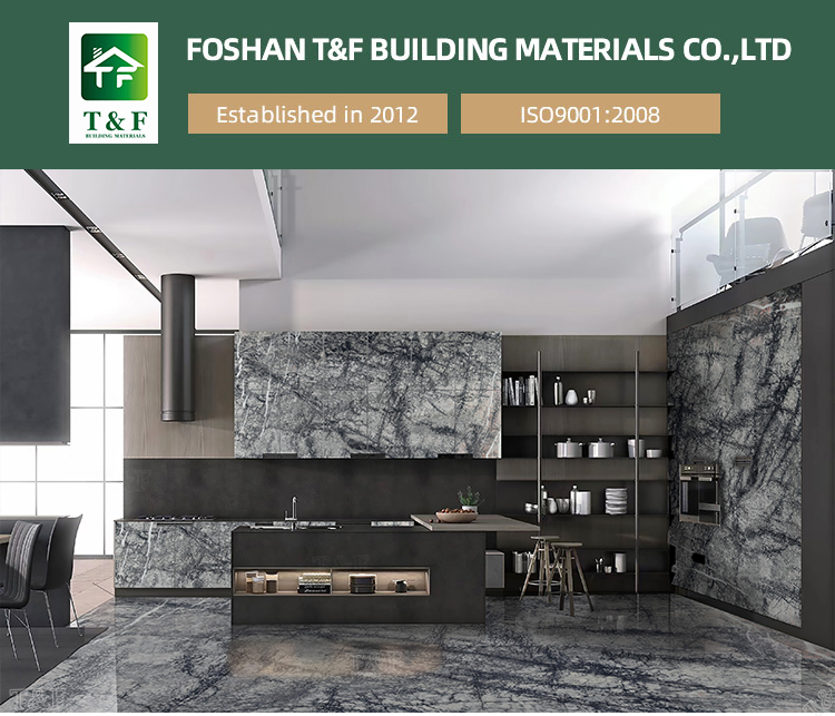 New Factory Manufacturer Price Colorful Kitchen Grey Marble Slabs Tile Sale Natural Stone Customized Wall Marble Slab
