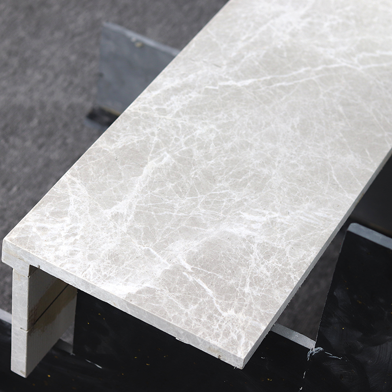 Customized Hotel Villa Grey Natural Stone Marble Stairs Price Marble Stone Staircase Steps