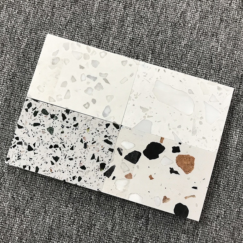 High Quality Full Polished Home Decorative Terrazzo Countertop Flooring Tile for Home Decoration