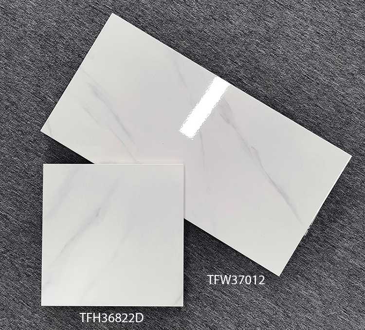 High Quality China Guangdong Hotel Kitchen Bathroom Toilet White Ceramic Wall and Floor Tiles