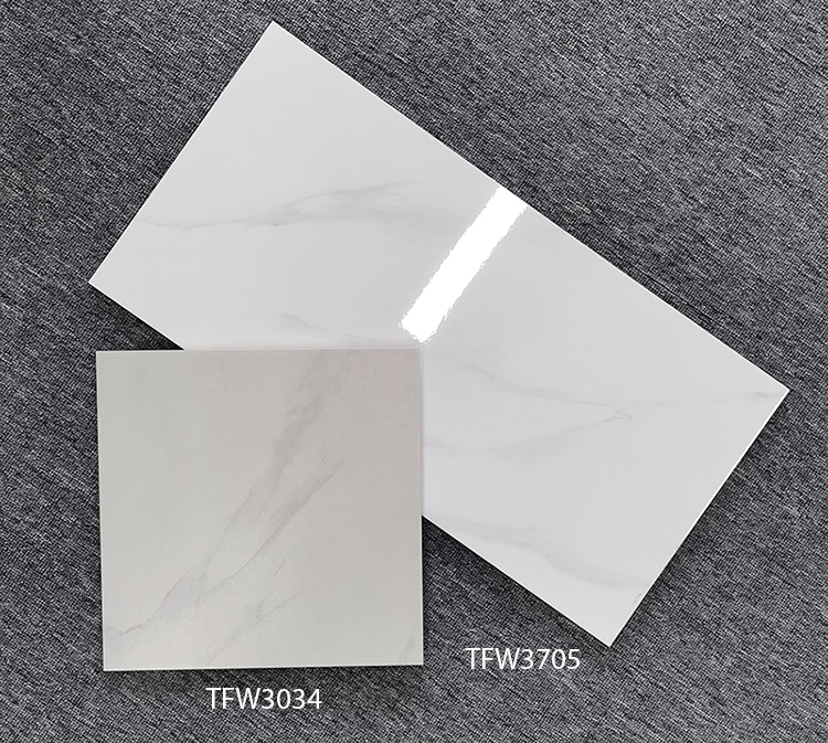 High Quality China Guangdong Hotel Kitchen Bathroom Toilet White Ceramic Wall and Floor Tiles