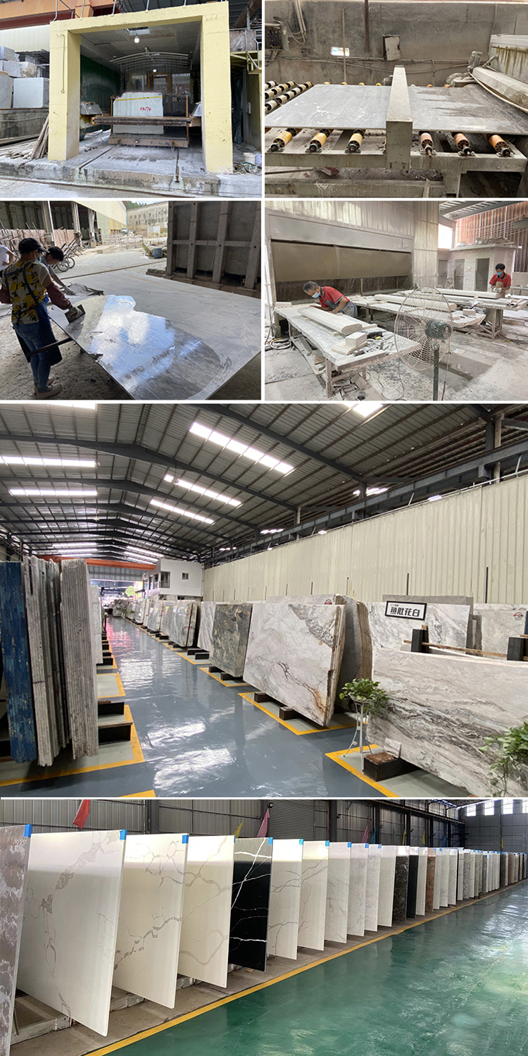 Wholesale Guangdong Black White Veins Stone Bathtub Sink Dining Table Nero Marquina Marble Slabs