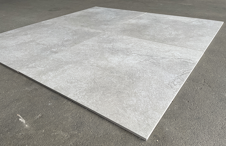 Matt 600x600 60x60cm Anti Slip Concrete Look Porcelain Rustic Floor Ceramic Cement Tiles