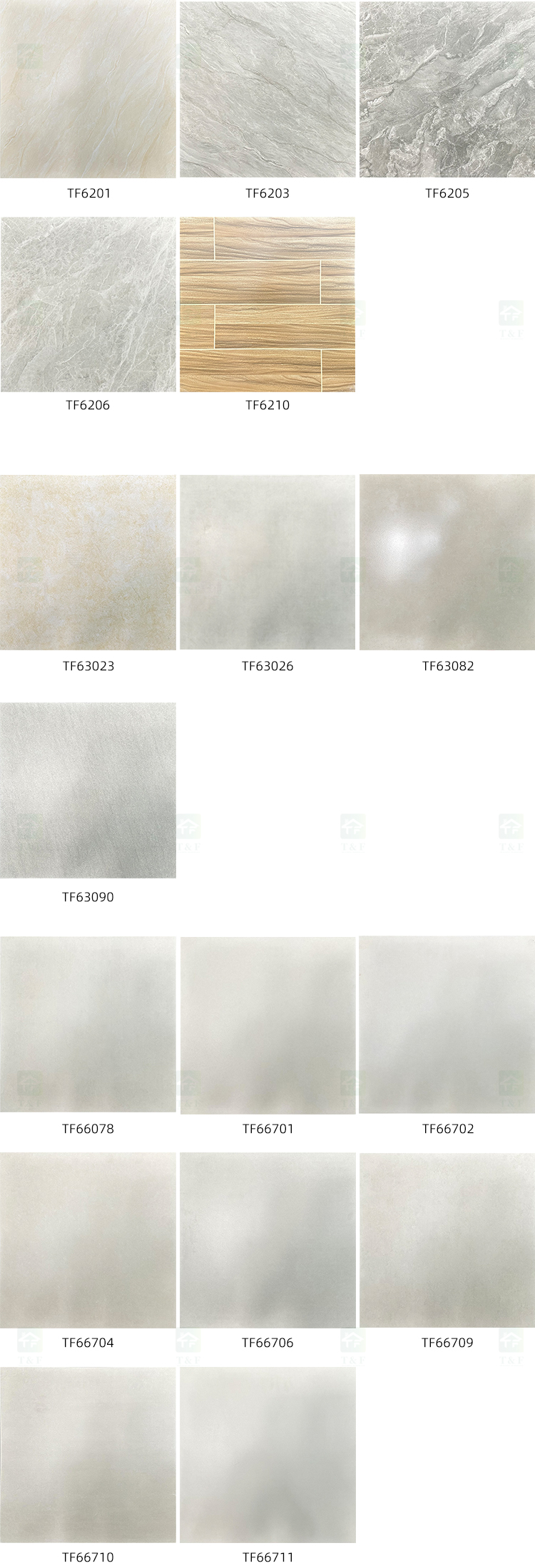 Matt 600x600 60x60cm Anti Slip Concrete Look Porcelain Rustic Floor Ceramic Cement Tiles