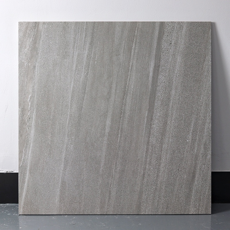 Industrial Style Non Skid Gray Matt Porcelain Porcelanite 600*600 Indoor Outdoor Rustic Floor Tiles