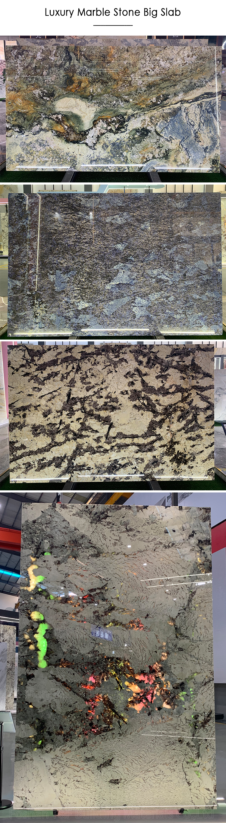 Hot Sale Imported Luxurious Brazil Pierre Naturel Wall Panel Table Countertop Green Marble Slab Tile