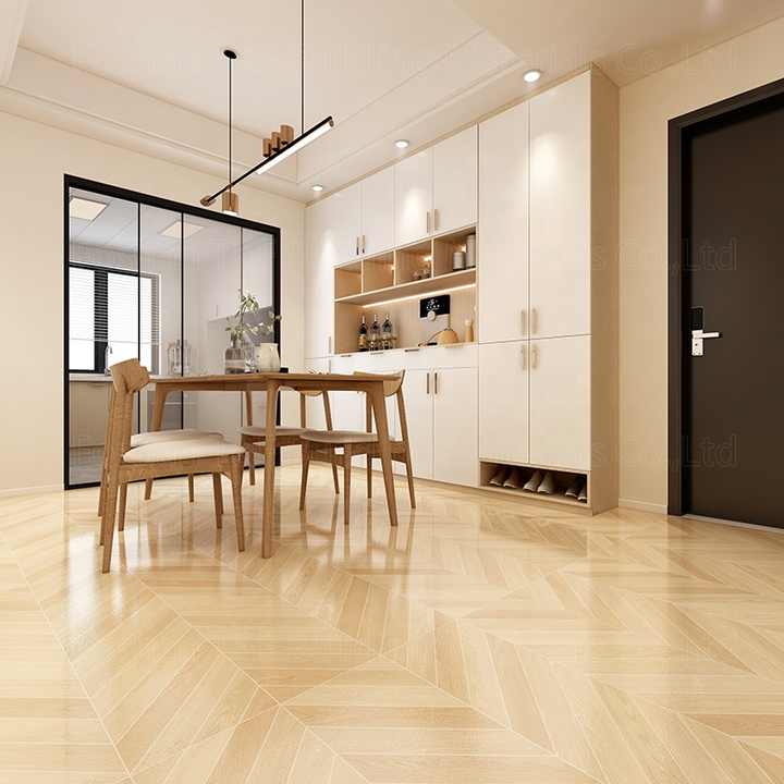 Foshan 600x1200mm Wood Look Ceramic Non Slip Glazed Porcelain Rustic Wooden Floor Tile