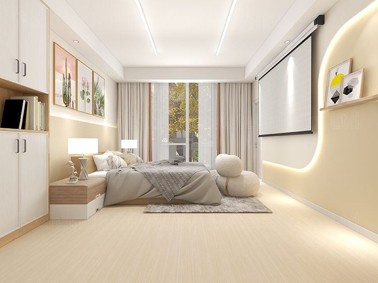 60x120 Large Format Rustic Grey Brown Wood Tiles Floor Bedroom Living Room Porcelain Wooden Tile