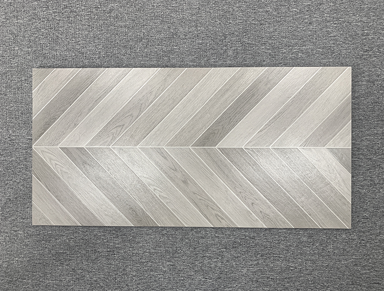 60x120 Large Format Rustic Grey Brown Wood Tiles Floor Bedroom Living Room Porcelain Wooden Tile