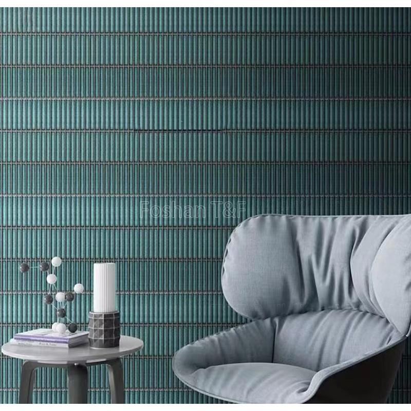 Wholesale Modern Long Strip Kit Kat Kitchen Bathroom Shower Wall Backsplash Ceramic Porcelain Glazed Mosaic Tile