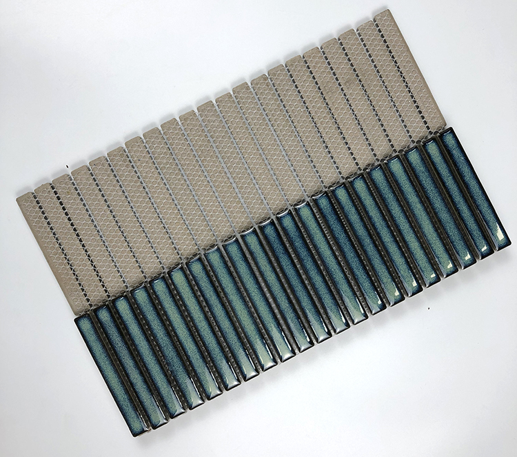 Wholesale Modern Long Strip Kit Kat Kitchen Bathroom Shower Wall Backsplash Ceramic Porcelain Glazed Mosaic Tile