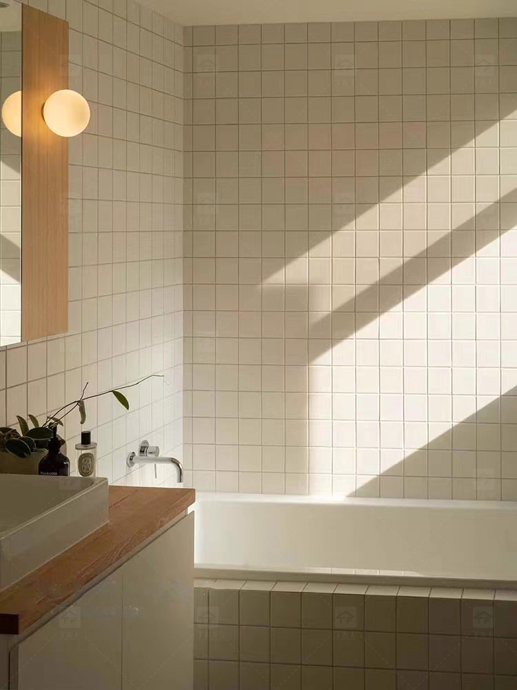 New Cut From Full Polished Glazed Bathroom Kitchen Backsplash Floor Wall White Carrara Porcelain Marble Mosaic Tile