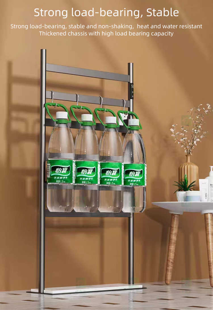 Black 304 Stainless Steel Stand Towel Rail Electric Heated Free Standing Hot Towel Rack Warmer