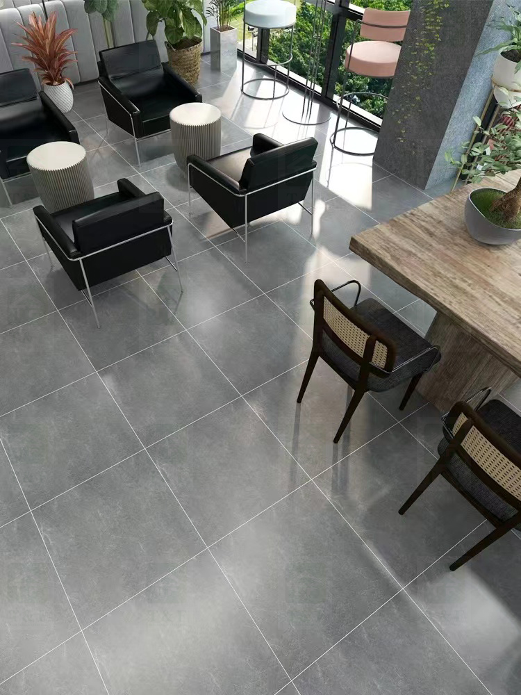 New Style Living Room Tile for Floor 60x60 Non-Slip Matte Porcelain Rustic Floor Tiles