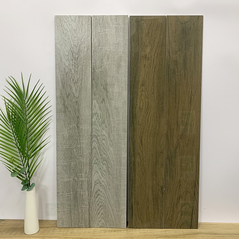 New Design 150x900mm Full Body Wooden Tiles Living Room Wood Look Porcelain Tile