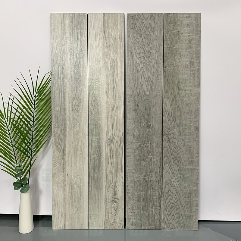 New Design 150x900mm Full Body Wooden Tiles Living Room Wood Look Porcelain Tile