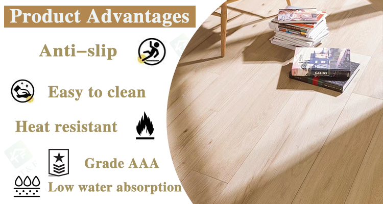 New Design 150x900mm Full Body Wooden Tiles Living Room Wood Look Porcelain Tile