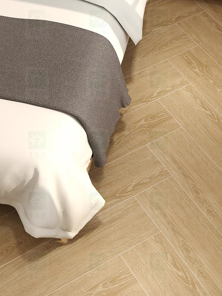 New Design 150x900mm Full Body Wooden Tiles Living Room Wood Look Porcelain Tile