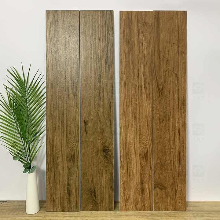 New Design 150x900mm Full Body Wooden Tiles Living Room Wood Look Porcelain Tile