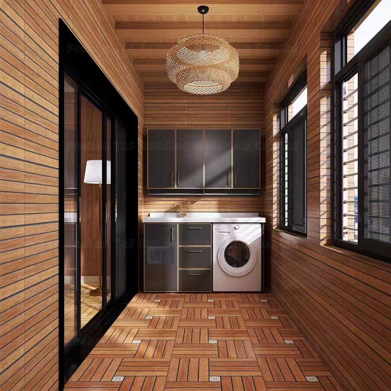 Matt Outdoor Porcelain Wooden Tiles for Balcony Terrace Floor Wood Looking Outdoor Porcelain Wall Tile