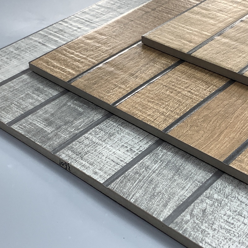 Matt Outdoor Porcelain Wooden Tiles for Balcony Terrace Floor Wood Looking Outdoor Porcelain Wall Tile