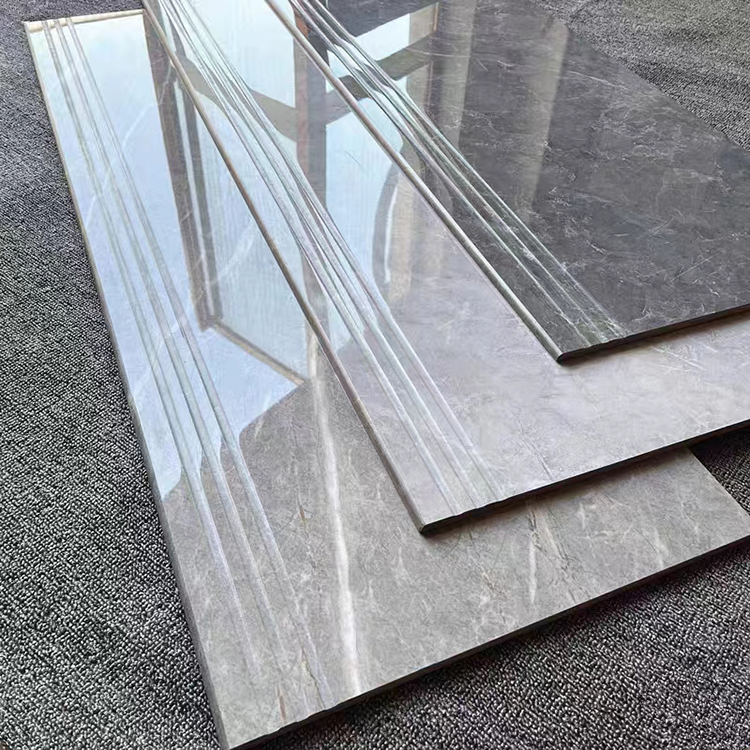 470X1200mm Porcelain Marble Stair Step Tiles Modern Luxury 470*1200 Non Slip Porcelain Ceramic Tile for Stairs Step