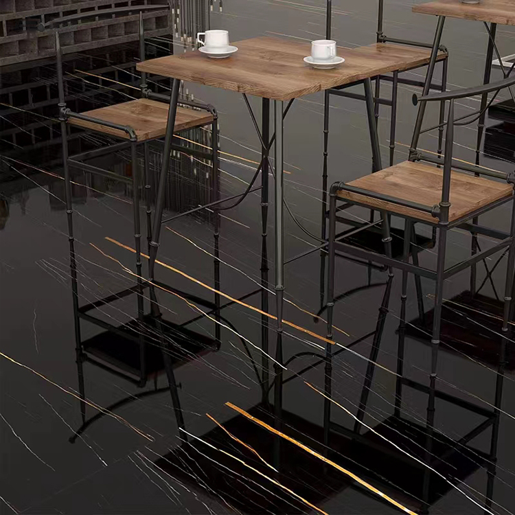 60x60 80x80 60x120 75x150 90x180 Black and Gold White Polished Porcelain Glazed Marble Floor Wall Tiles