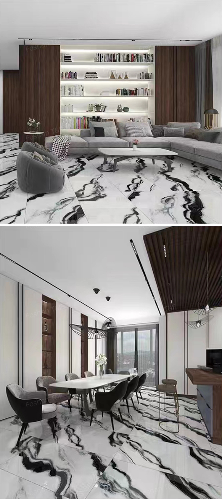 1200x600 Matt White Porcelain Rustic Floor Wall Tiles for Living Room Bathroom Flooring 60*120