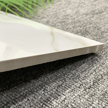 China 600x600mm Glossy White Marble Porcelain Floor Tiles Polished Glazed Finish for Bathroom and Interior Wall