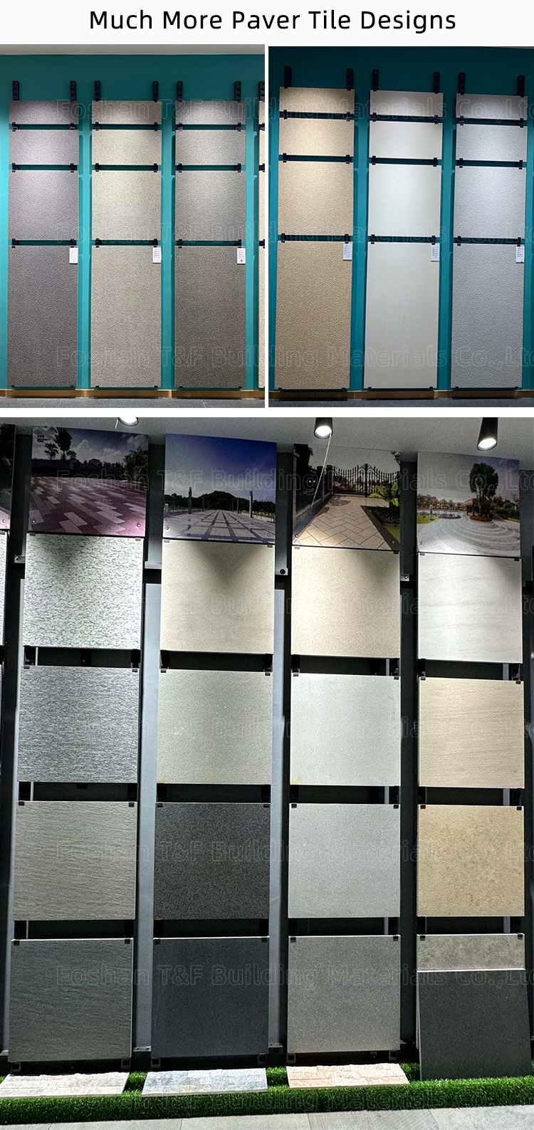 2cm 60x120 20mm 600x1200 Rustic Concrete Paving Garden Patio Stone Floor Tiles Design Pavers Outdoor