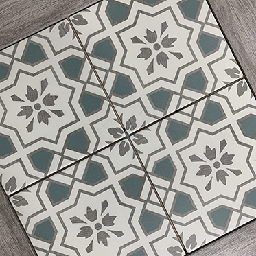 New Arrival French Vintage Mixed Pattern Porcelain Floor Tiles for Bathroom Kitchen Backsplash Wall Living Room